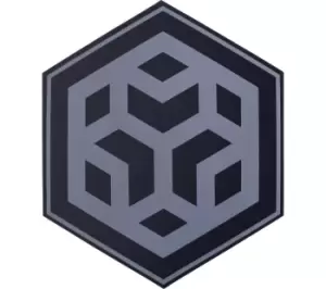 Image of PRIZM PZM-MAT-01 Gaming Chair Mat - Black & Grey