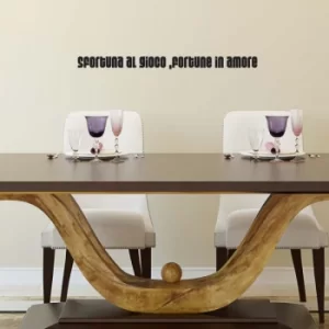 Image of YS4-04 Black Decorative Wall Sticker