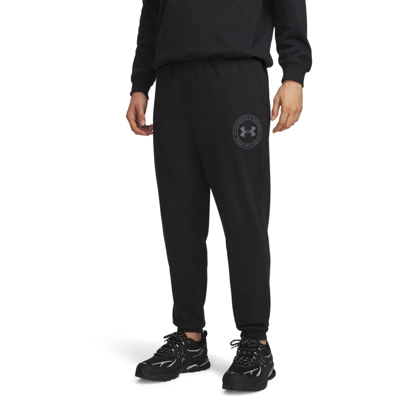 Image of Under Armour UA Rival Graphic Jog Black/Grey male S