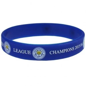 Image of Leicester City FC Silicone Wristband Champions