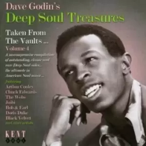 Image of Various Artists - Dave Godin's Deep Soul Treasures - Volume 4 CD Album - Used