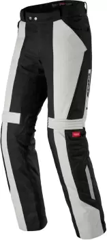 Image of Spidi Modular Motorcycle Textile Pants, black-grey, Size XL, black-grey, Size XL