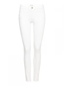 Image of Frame Le Skinny Jeans White