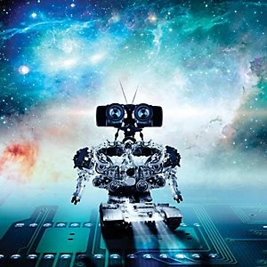 Image of ohpopsi Robot Wall Mural Multi 19.6m XL