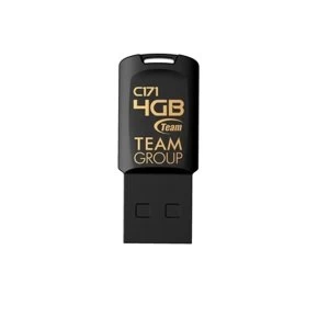 Image of Team C171 4GB USB 2.0 Black USB Flash Drive