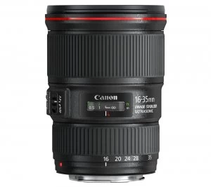 Image of Canon EF 16-35mm f-4L USM IS Wide-angle Zoom Lens