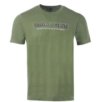 Image of Karrimor Organic T Shirt Mens - Green