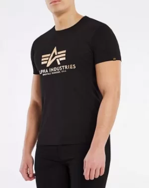 Image of Alpha Industries Foil Print T-Shirt