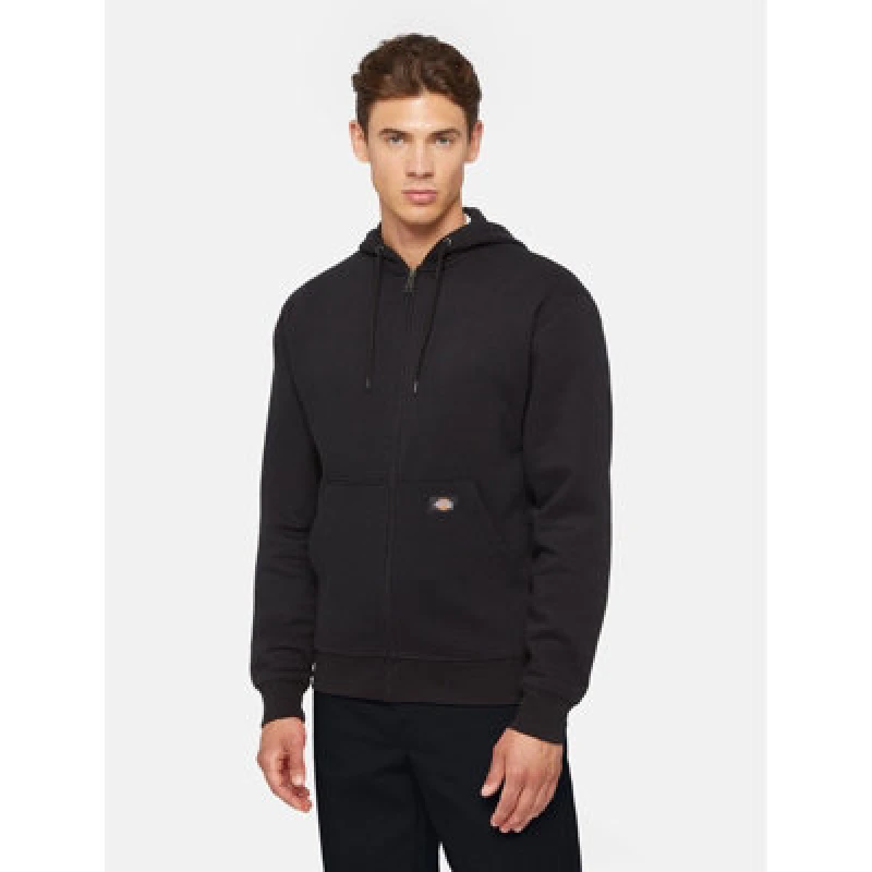 Image of Dickies Everyday Fleece Zip Hoodie - Black Lge