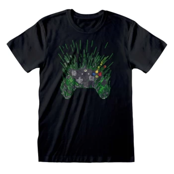Image of X-Box - Controller Unisex X-Large T-Shirt - Black