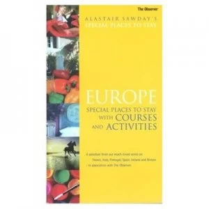 Image of Special Places to Stay Europe with Courses and Activities Paperback