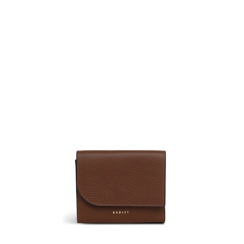 Image of Radley Womens Leather Trifold Wallet CHOCOLATE female One Size