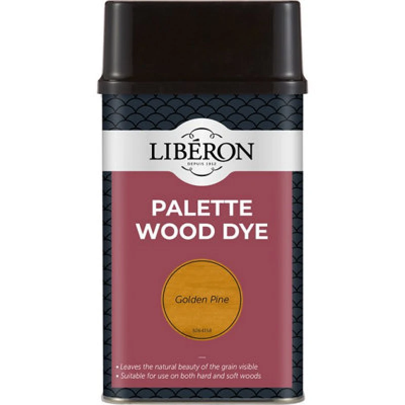 Image of Liberon Palette Wood Dye Teak 500ml Teak