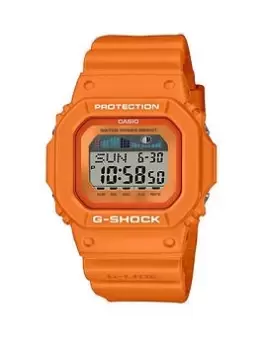Image of Casio G-Shock Orange Silicone Unisex Watch GLX-5600RT-4ER, Orange, Men