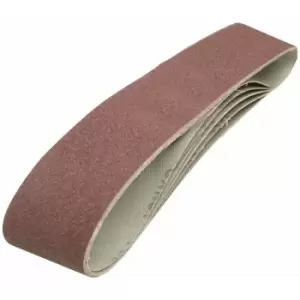 Image of Silverline - Sanding Belts 100 x 915mm 5pk - 80 Grit