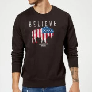 Image of American Gods Believe In Bull Sweatshirt - Black - M