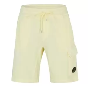 Image of CP Company Pastel Lens Shorts - Yellow