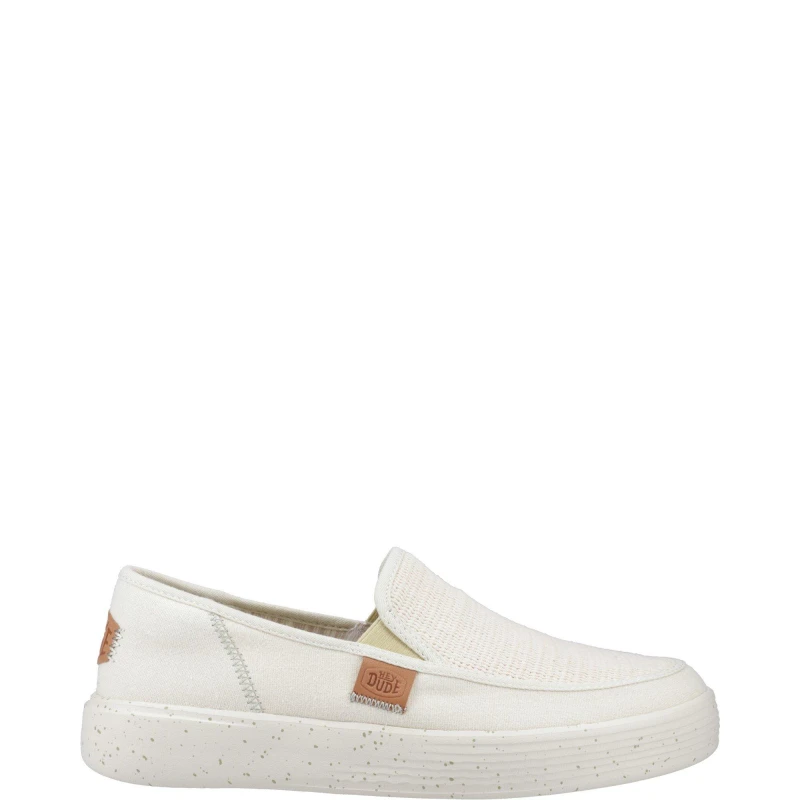 Image of HEYDUDE Sunapee Coastline Shoe Off White male 7 (41)