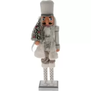 Image of The Spirit Of Christmas Nutcracker Silver 31 - None