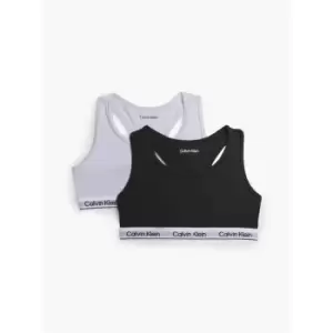 Image of Calvin Klein 2 Pack Bralets - Purple