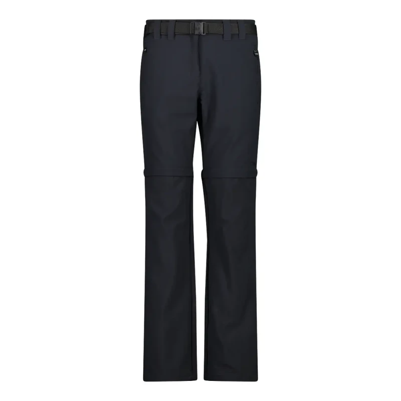 Image of Womens zip off Trousers CMP Gris Female XS
