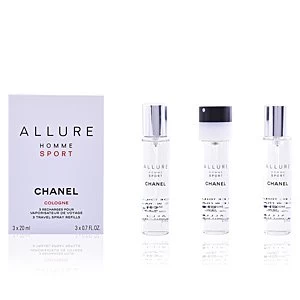Image of Chanel Allure Homme Sport Gift Set 3 x 20ml Eau de Cologne