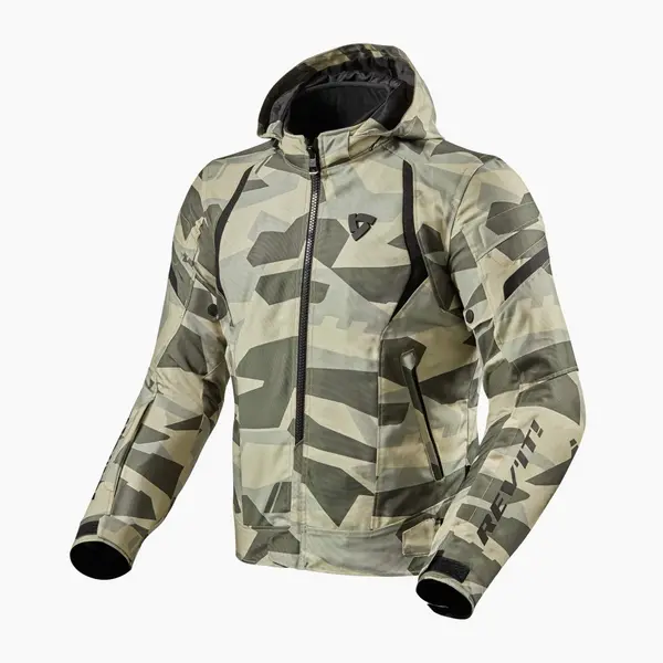 Image of REV'IT! Flare 2 Jacket Camo Light Green Size S