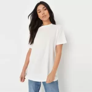 Image of Missguided Relaxed Tshirt - White