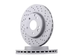 Image of ZIMMERMANN Brake disc 400.1435.52 Brake rotor,Brake discs MERCEDES-BENZ,C-Klasse Limousine (W203),C-Klasse T-modell (S203),C-Klasse Limousine (W202)