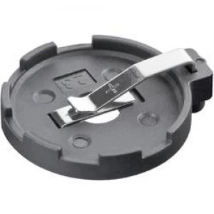 Image of Button cell holder 1 CR2320 CR2325 CR2330 CR2354 Horizontal Contact retain
