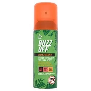 Image of Superdrug Buzz Off 50pct Deet +1 Pmd 125ml