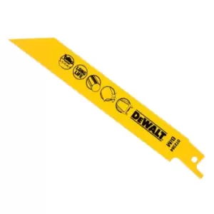Image of DEWALT DT2384-QZ Bi Metal Sabre Blade for Metal Pipes & Profiles 1...