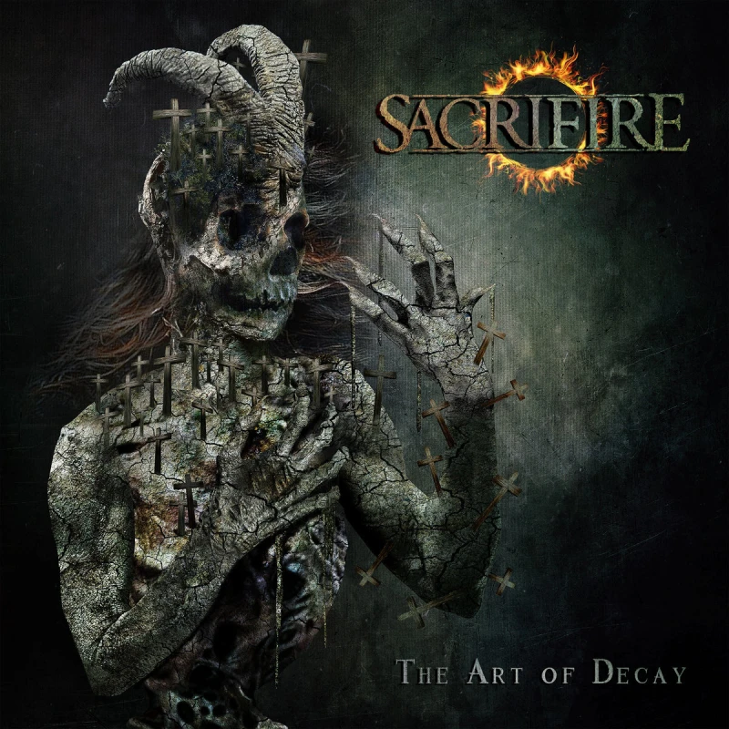Image of Sacrifire The art of decay CD multicolor Onesize Unisex