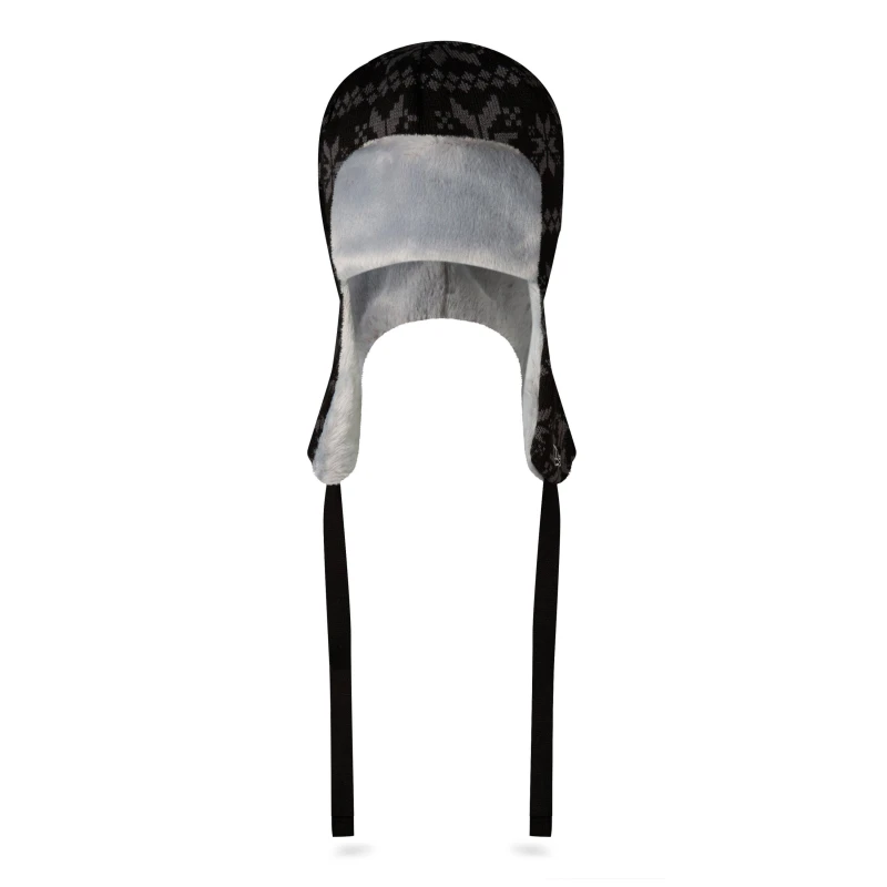 Image of New Era Lic 863 Trapper Hat Juniors - Black Junior