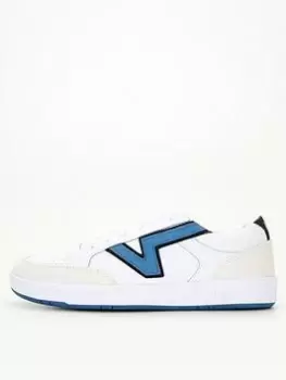 Image of Vans UA Lowland ComfyCush - White/Blue, Size 10, Men