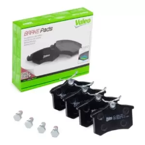Image of VALEO Brake pad set VW,AUDI,RENAULT 598180 191698451A,1J0698451F,1J0698451J 1J0698451N,1J0698451P,8E0698451B,8E0698451D,8E0698451E,1608520380,425428