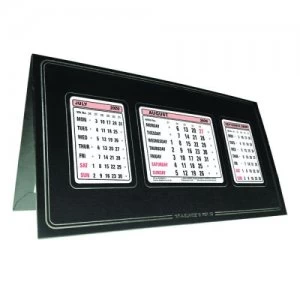 Image of Original At A Glance 3S 2018 Desk Calendar Three Month to View