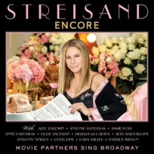 Image of Encore Movie Partners Sing Broadway by Barbra Streisand Vinyl Album