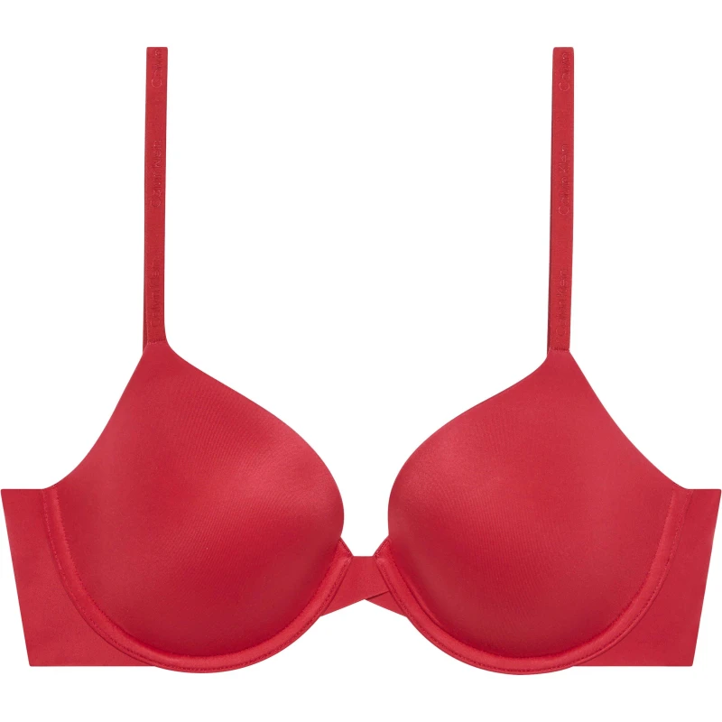 Image of Calvin Klein Womens Perfect Fit T-Shirt Bra Red Stamp female 34B