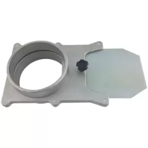 Image of Charnwood 150GALU Aluminium Blast Gate With 150mm (6") Diameter Connections