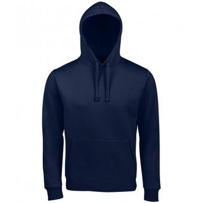 Image of SOL'S Mens Spencer Hooded Sweatshirt in Navy Size: XS Navy Male XS