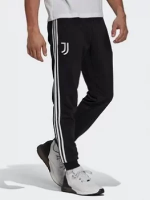 Image of adidas Juventus 3-stripes Sweat Tracksuit Bottoms, Black/White, Size S, Men