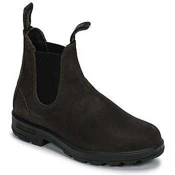 Image of Blundstone Original SUEDE CHELSEA BOOTS womens Mid Boots in Kaki,9,10.5,11,8.5