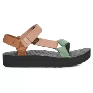 Image of Teva Womens Midform Universal Sandals Clay Multi UK 7