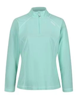 Image of Regatta Montes Fleece - Mint, Mint, Size 10, Women