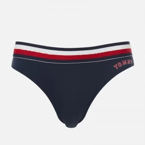 Image of Tommy Hilfiger Womens Bikini Briefs - Navy Blazer - L