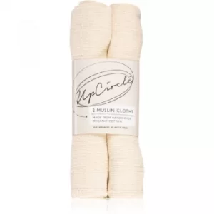 Image of UpCircle Muslin Cloths Muslin Cleansing Cloth for Make-up Removal 2 pc