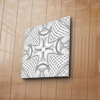 Image of BOYA-09 - No Pen Multicolor Paintable Decorative Canvas Painting