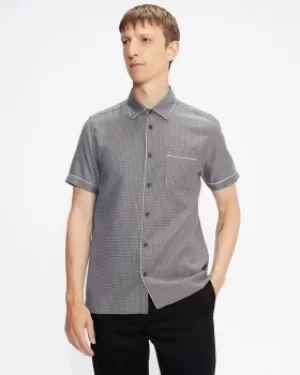 Image of Ted Baker Ss Woven Pattern Shirt