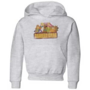 Image of Scooby Doo Groovy Gang Kids Hoodie - Grey - 9-10 Years